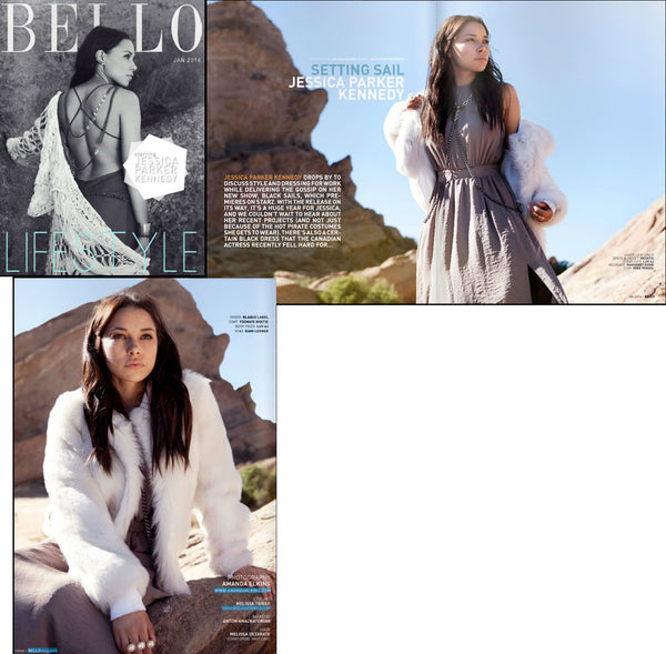 Jessica Parker Kennedy in Bello Magazine