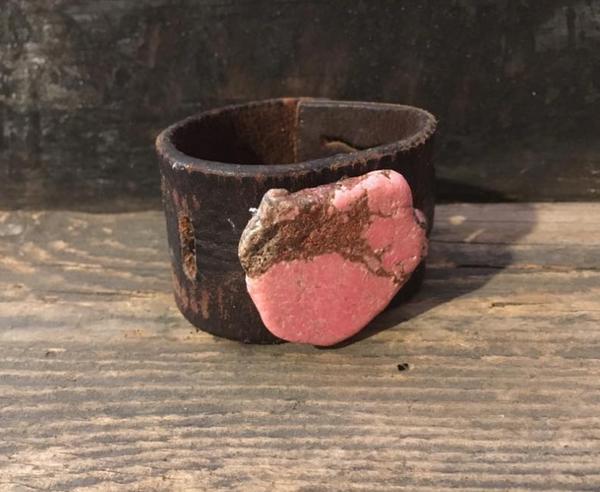 Pink Turquoise Vintage Cuff
